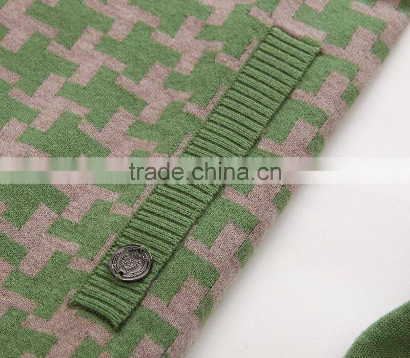 Latest sweater designs knitted sweater men cardigan