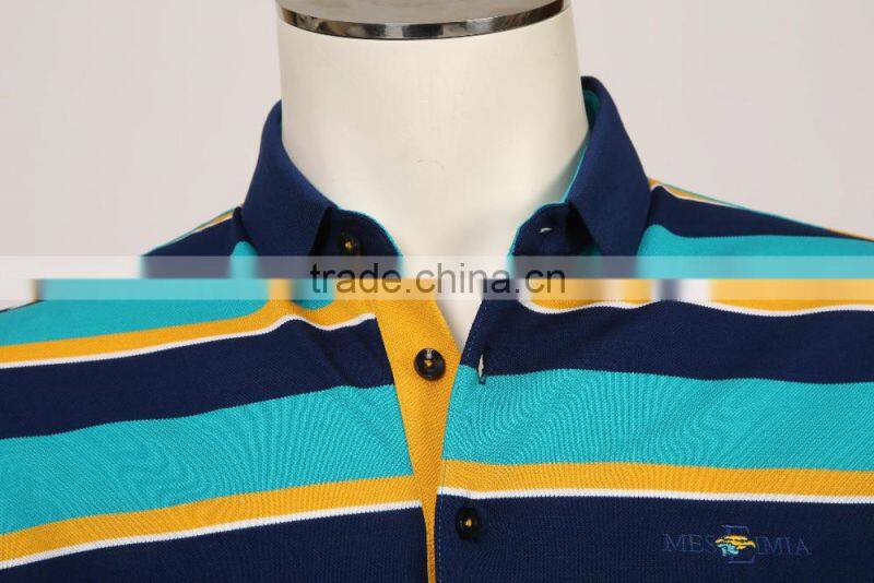 Color combination polo shirt mens