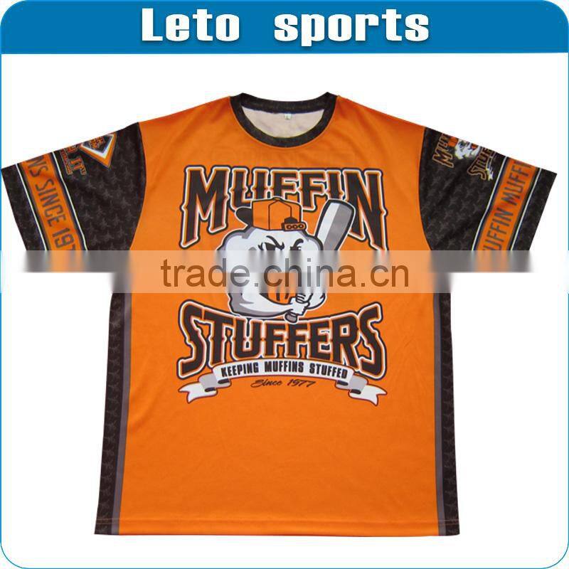 Cheap high quality 100%polyester printing blank t-shirt wholesale custom t shirt