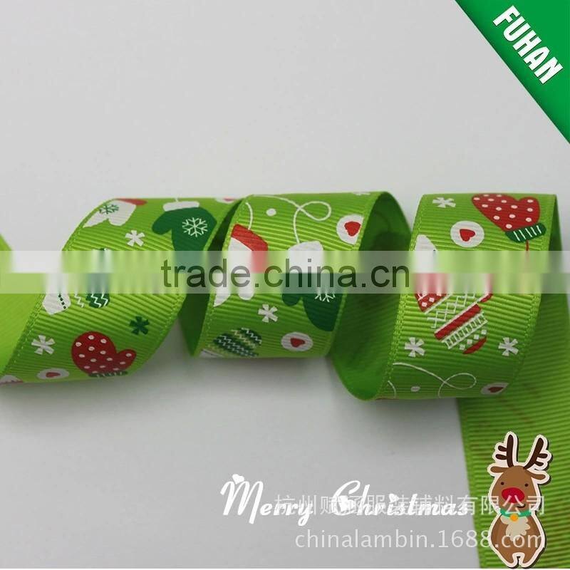 Cheap rainbow grosgrain single satin ribbon for apparel /gift box