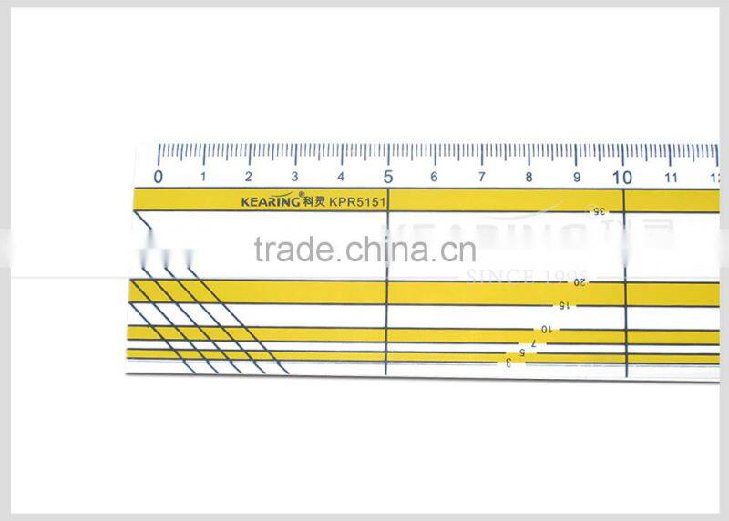Kearing economical 30cm Rigid Plastic Patchwork Quilting Rulers straight ruler for dressmaking sewing #kpr5151