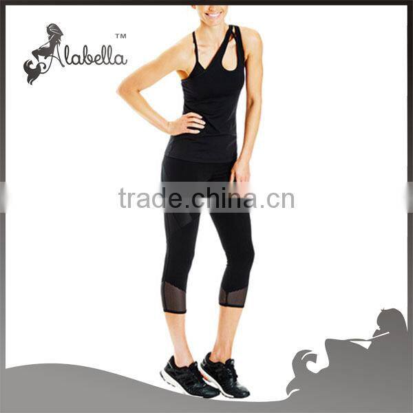Sports tops wholesale womens tank tops with logo fitness clothes manufacturer for women