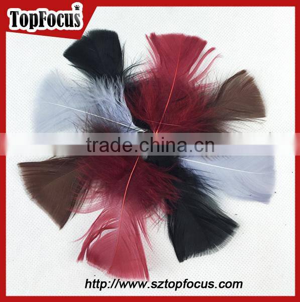 Colorful Dyed Craft Wing Bright Easter Party down feathers for sale cheap