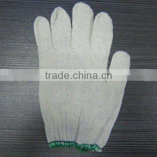 cotton yarn for gloves/ professional cotton gloves manufactor