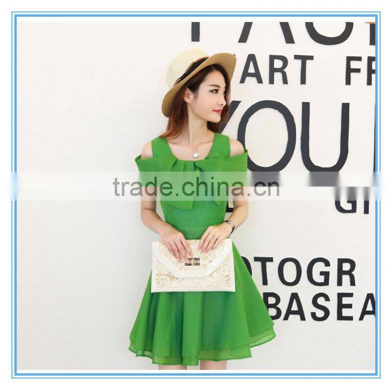 Online shopping elegant chiffon casual dresses designs