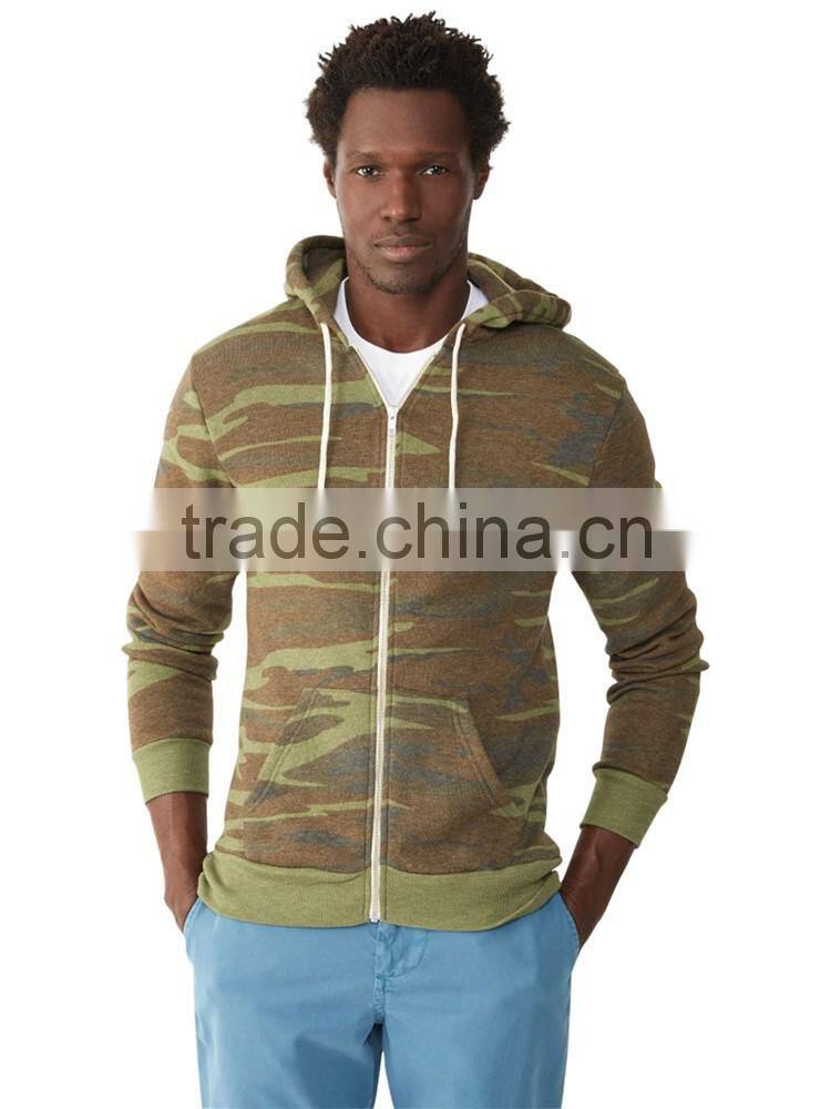 2015 custom zip hoodie camouflage hoodies wholesale