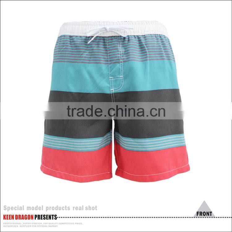 Sublimated Print Custom Made Sport Suit Couple Beach Shorts
