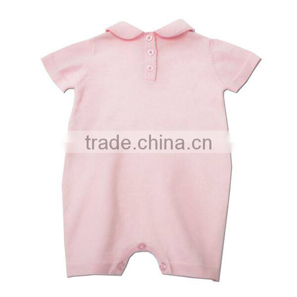 Girls fancy sweater blank infant solid color baby rompers