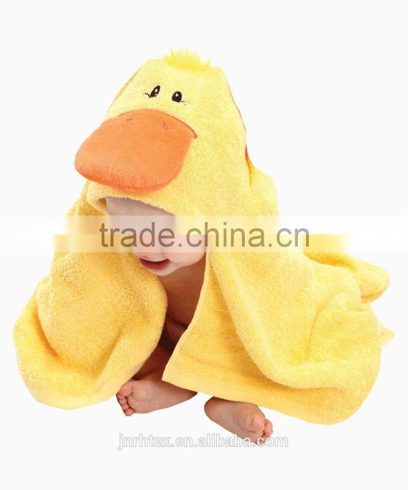 Fancy kids hooded poncho towels for baby clothes