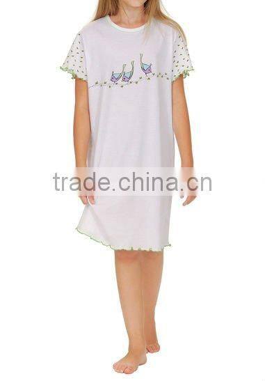 GIRLS STRIPED SLEEVELESS GOWN