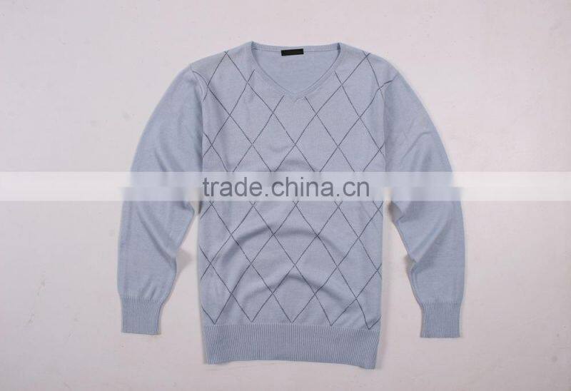 V-neck Stylish Long Sleeve Sweaters For Men