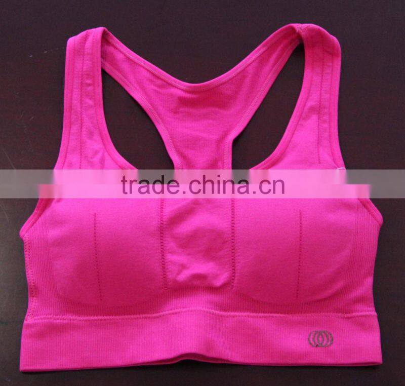 seamless fashion sports bra