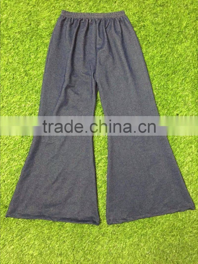 wholesale baby pants cotton gray Solid color pants children clothes