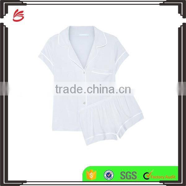 Sleepwear for Women! High Quality Cozy Long Checked Shirt and Shorts Pajamas Set