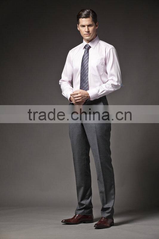 2015 New fashion Men's dress Shirt