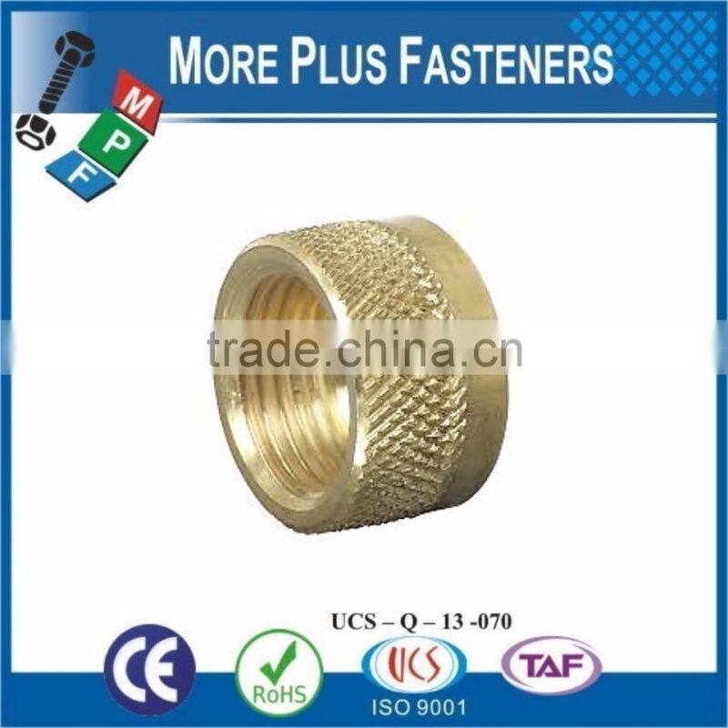 Made in Taiwan Knurled Ring Nut