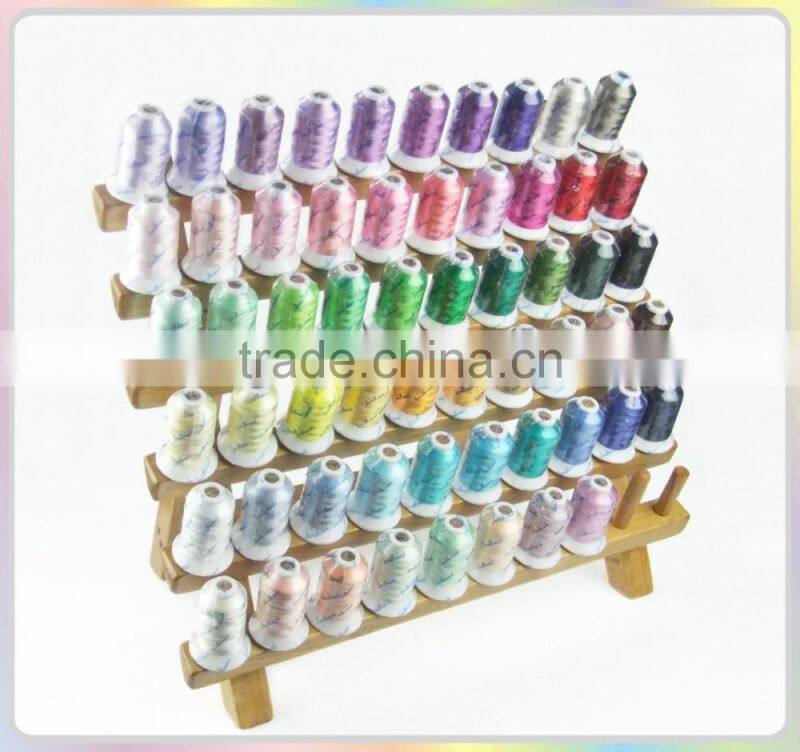 Simthread Brand-new rayon Embroidery machine Thread 58 assorted colors, 500m each suitable for any embroidery machine