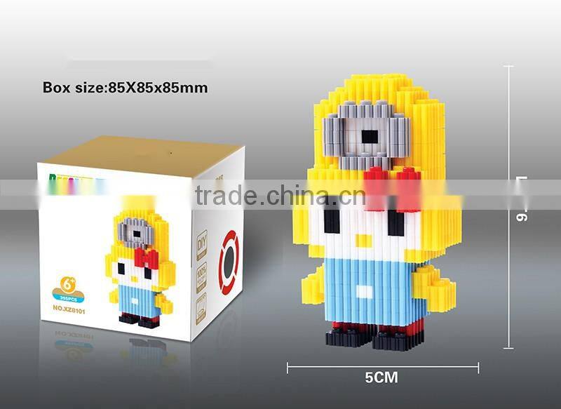 Hot Sale Figure Mode 3D Mini Diamond Blocks Educational Building Blocks Toys for Childrens Gift