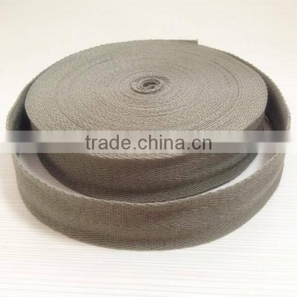 25mm natural cotton heavy webbing