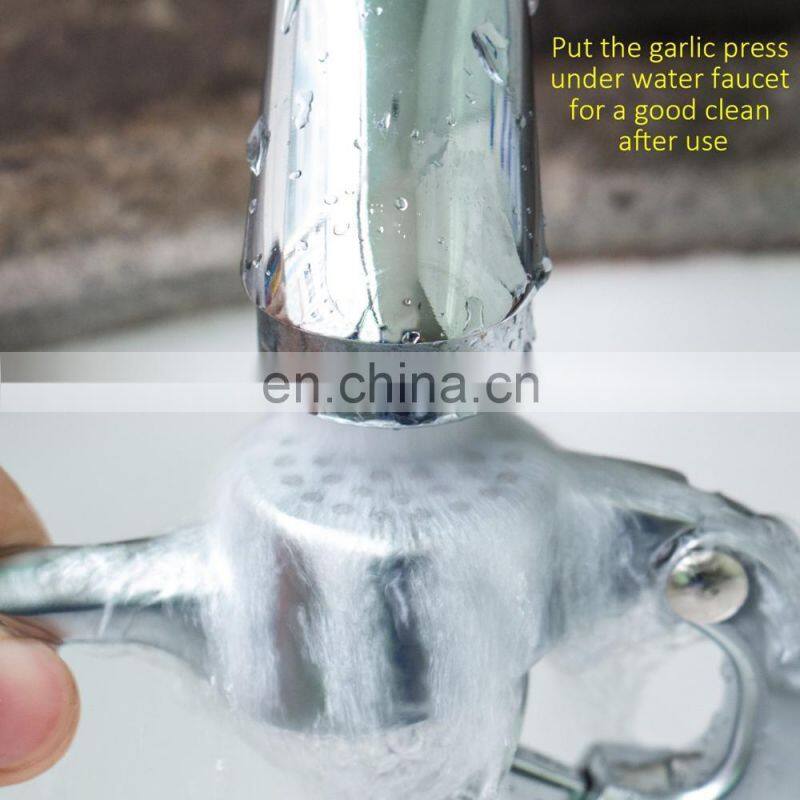 Garlic Press Crusher Kitchen Garlic Presser Tool Heavy-duty Garlic Mincer
