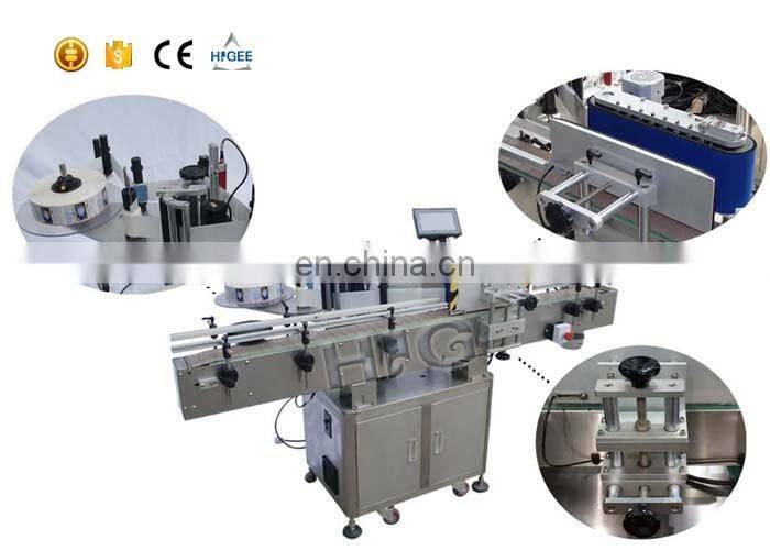 HIG Delta servo controller economy plastic bottle automatic sticker labeling machine dealer