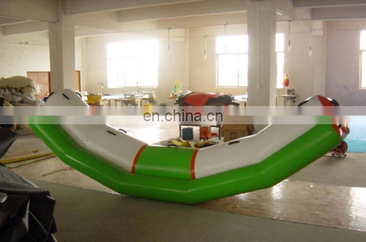 Cheap Prices Single Tube Inflatable Water Seesaw Chair / Seesaw Seat