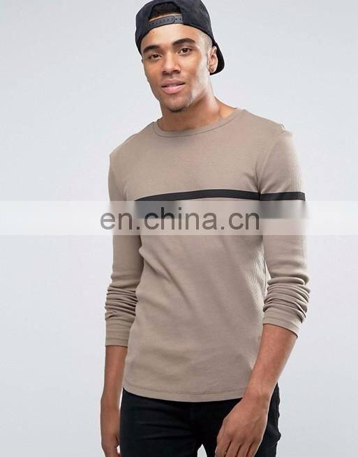 Wholesale factory price men t-shirt/long sleeves high quality t-shirt