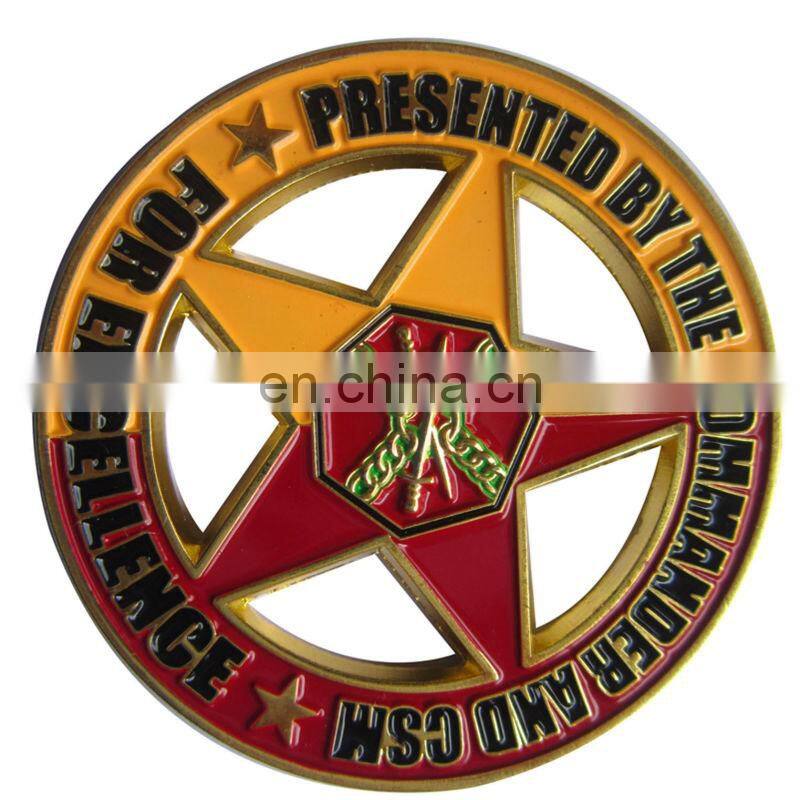 2017 Novelty fashion design souvenir token coin through BSCI, SGS,SA8000