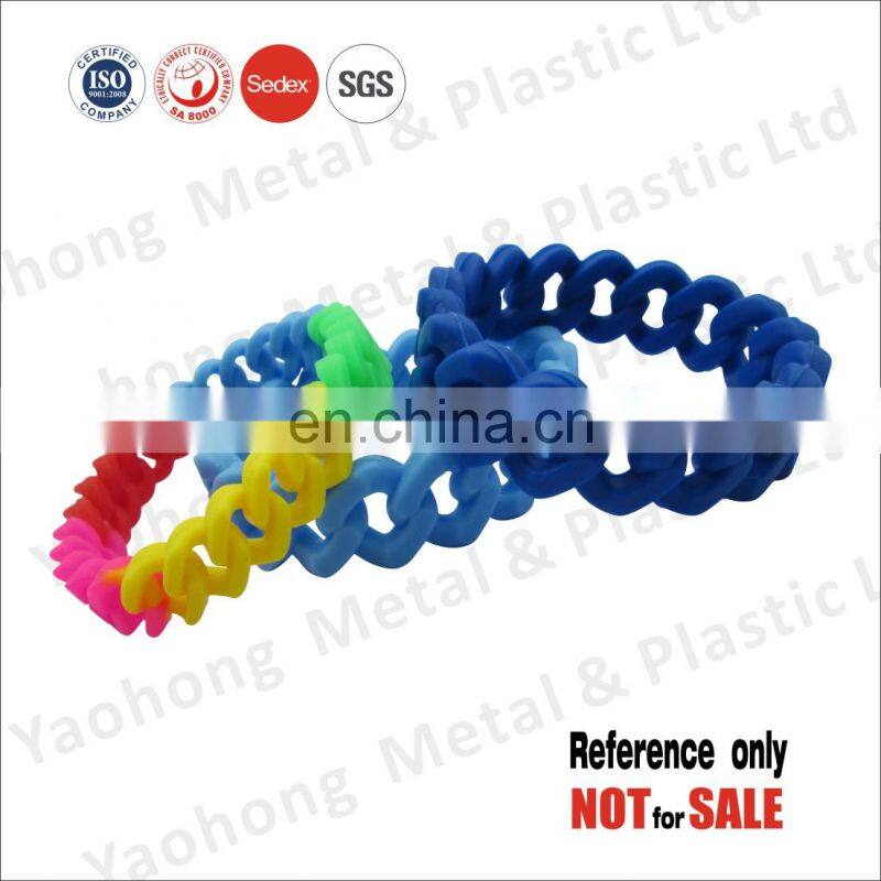 Custom printed full color funny silicone wristbands