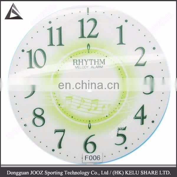 wall clock quartz clock flat board