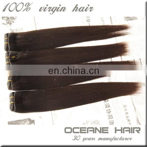 Import factory price first quality hair weaving weft brazilian hair weft hair extensions