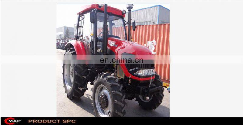 4WD Tractors 100hp farming tractor price list