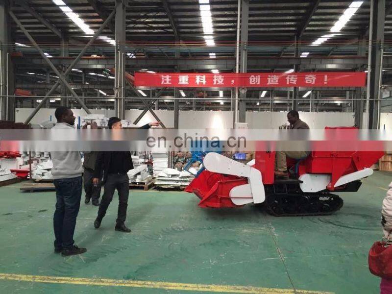 China factory price mini wheat rice soybean grain harvest machine mini wheat rice combine harvester