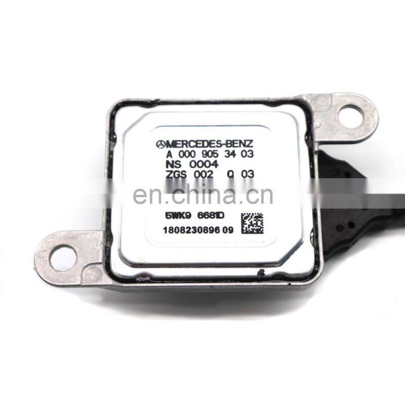 12V Flat Five Needles Nitrogen Oxide Sensor 5WK9 6681D A 000 905 34 03 5WK96681D A0009053403