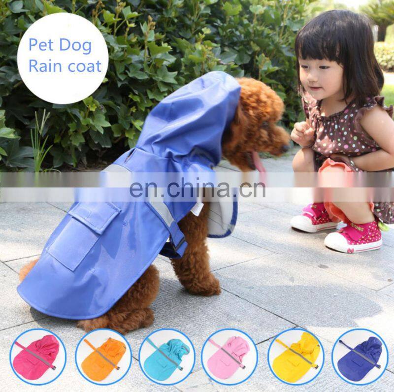 Top Quality Pet Dog Adjustable Pet Waterproof Raincoat