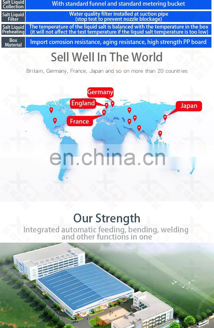 High Quality Salt Spray Fog Corrosion Test Chamber Manufactures