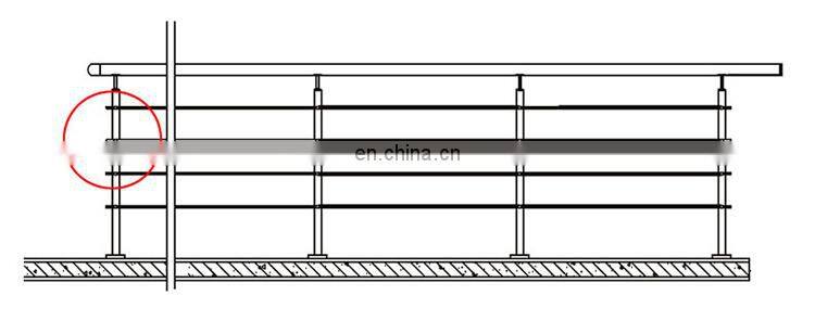 Stainless Steel Stair Railing Flexible Connectors Male to Female Single Screw Connector