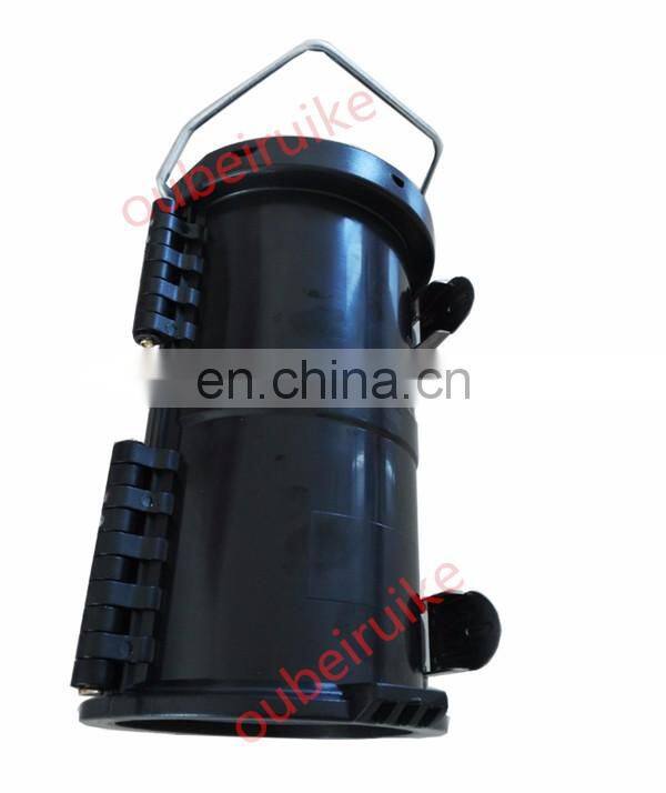 Dia.100x200mm Detachable Concrete Plastic Cylinder Moulds