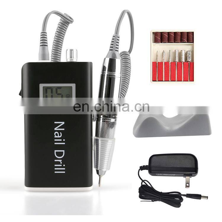 Rechargeable 30000RPM Nail Extension Manicure Nail Art Polish Cover Pink Clear Jelly Camouflage UV Gel Popular Nail Drill 101