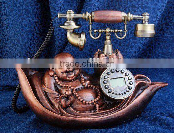 Copper Old Style Antique Telphone
