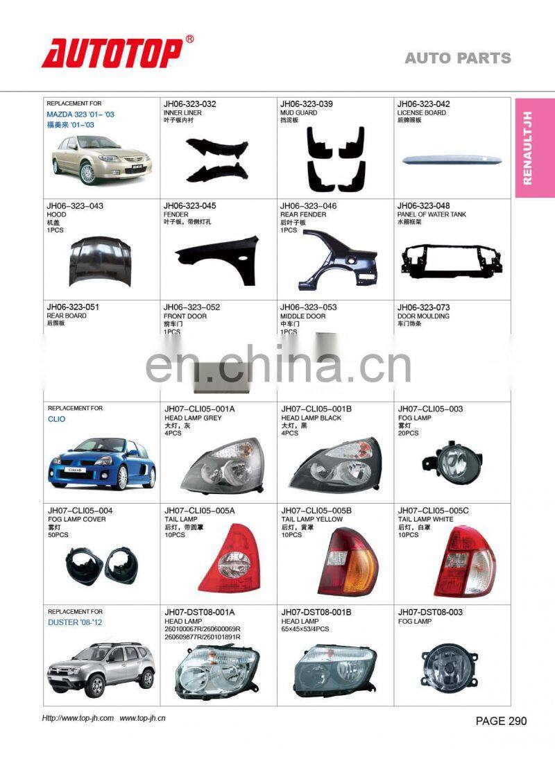 CARVAL/JH/AUTOTOP AUTO PARTS FOR DUST ER 08-12