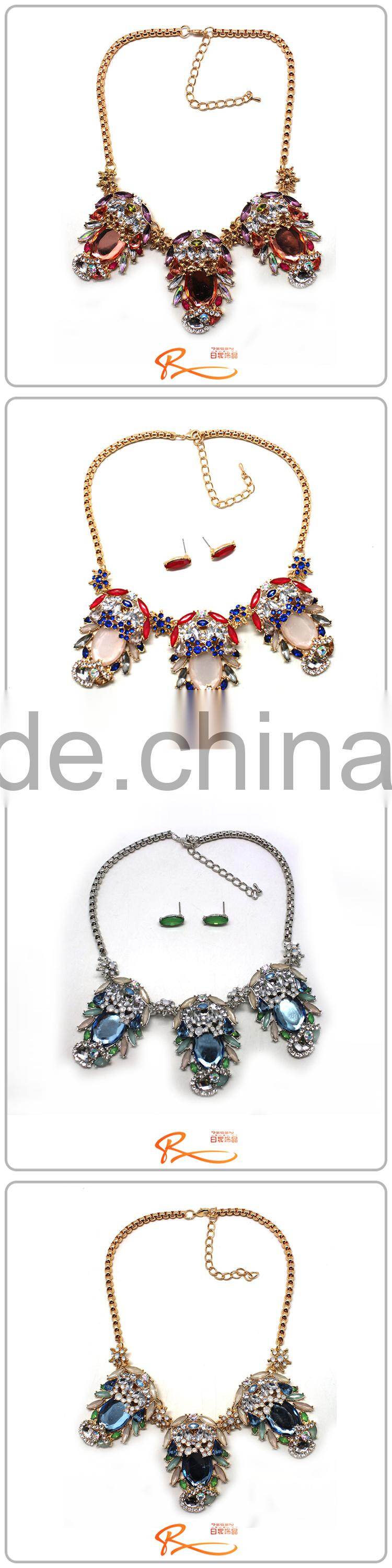 Hot china products wholesale jewelry set tibetan necklace