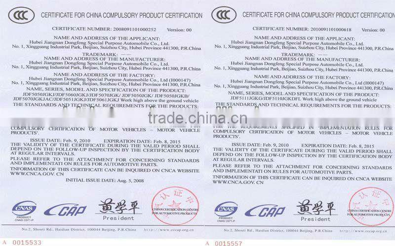 18m DongFeng Aerial Working Platform