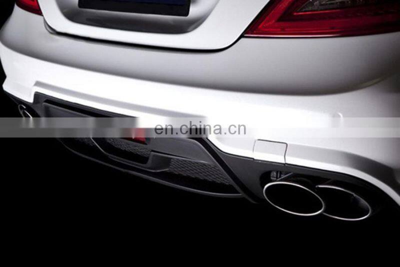 W Style W218 Fiberglass Rear Racing Bumper for Mercedes Ben z W218 11-13