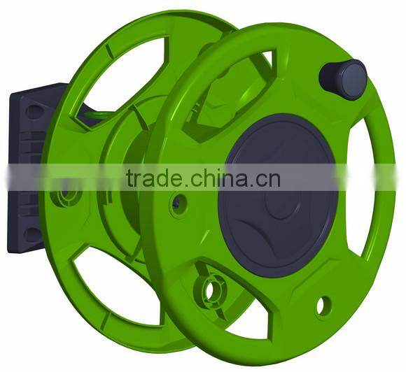 Garden hose reel without hose reel adjustable