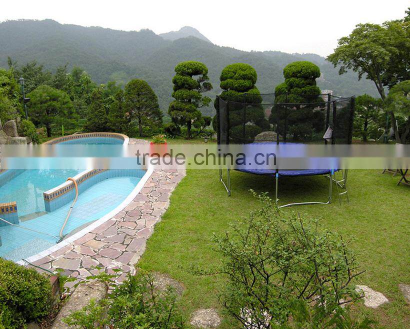 Round Outdoor Bungee Jumping Trampoline