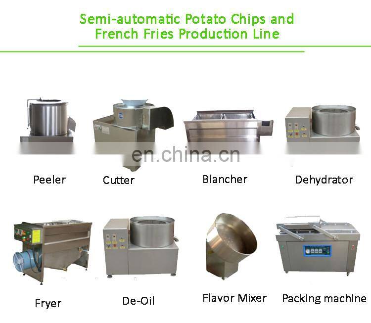 Potato Chips Making Processing Line Price French Fries Production Line Manufacture