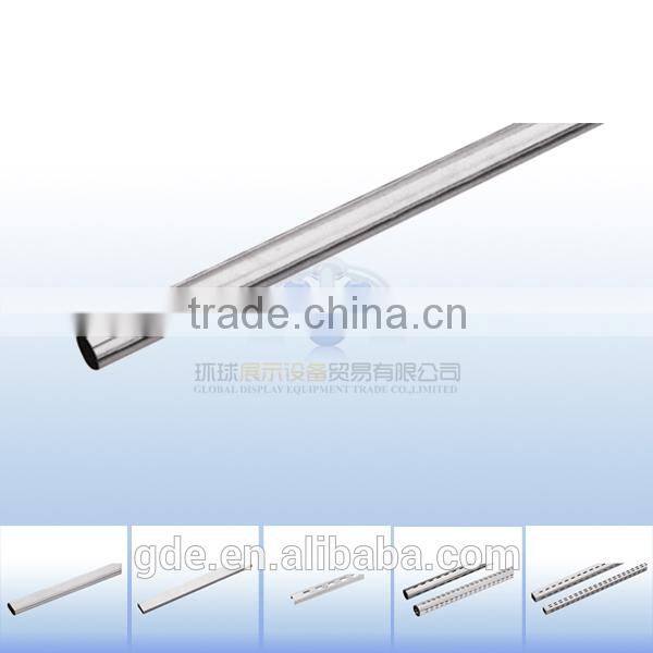 single hole metal chrome round tube