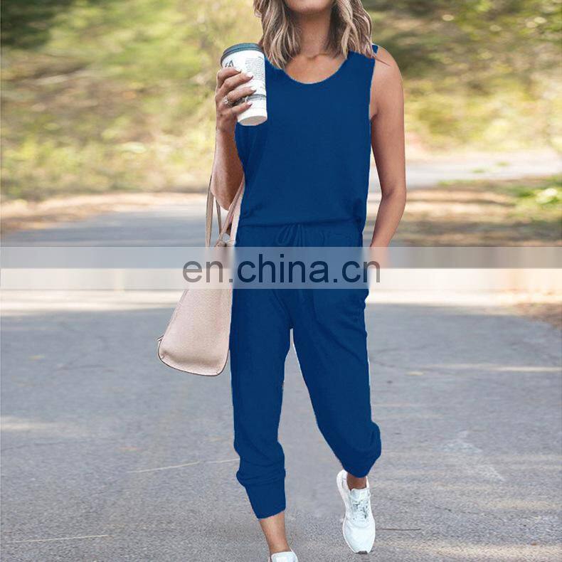 New Products 2021 Ladies Long Sleeve Bodysuit Jumpsuit 3 Piece Set Ladies Stacking Jogging Set
