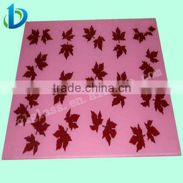 colourful painted glass